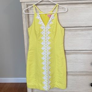 Lilly Pulitzer dress with embroidered accents